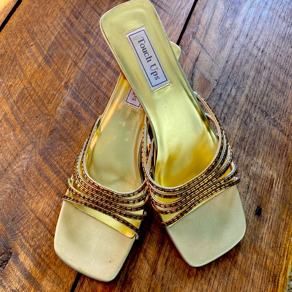 Touch Ups - Sylvia Sandal - Gold